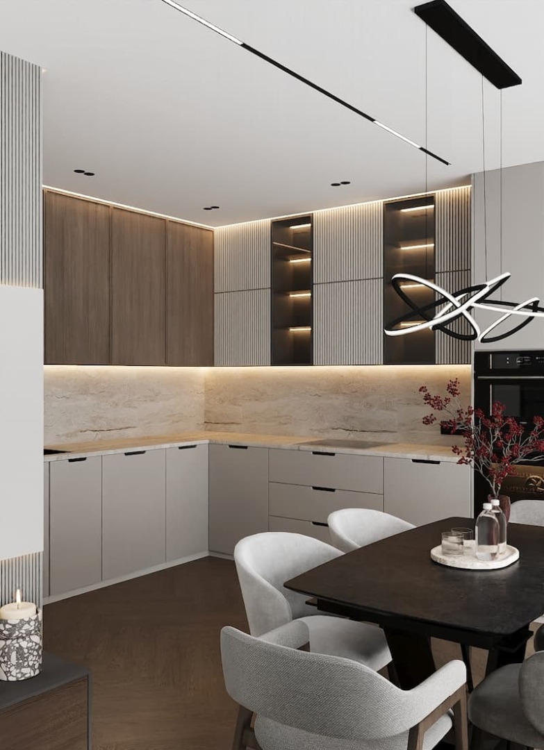 Ремонт четырехкомнатной квартиры в ЖК 