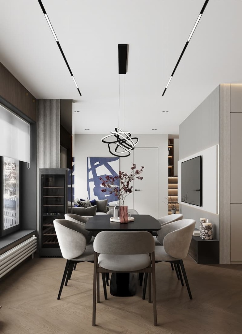 Ремонт четырехкомнатной квартиры в ЖК 