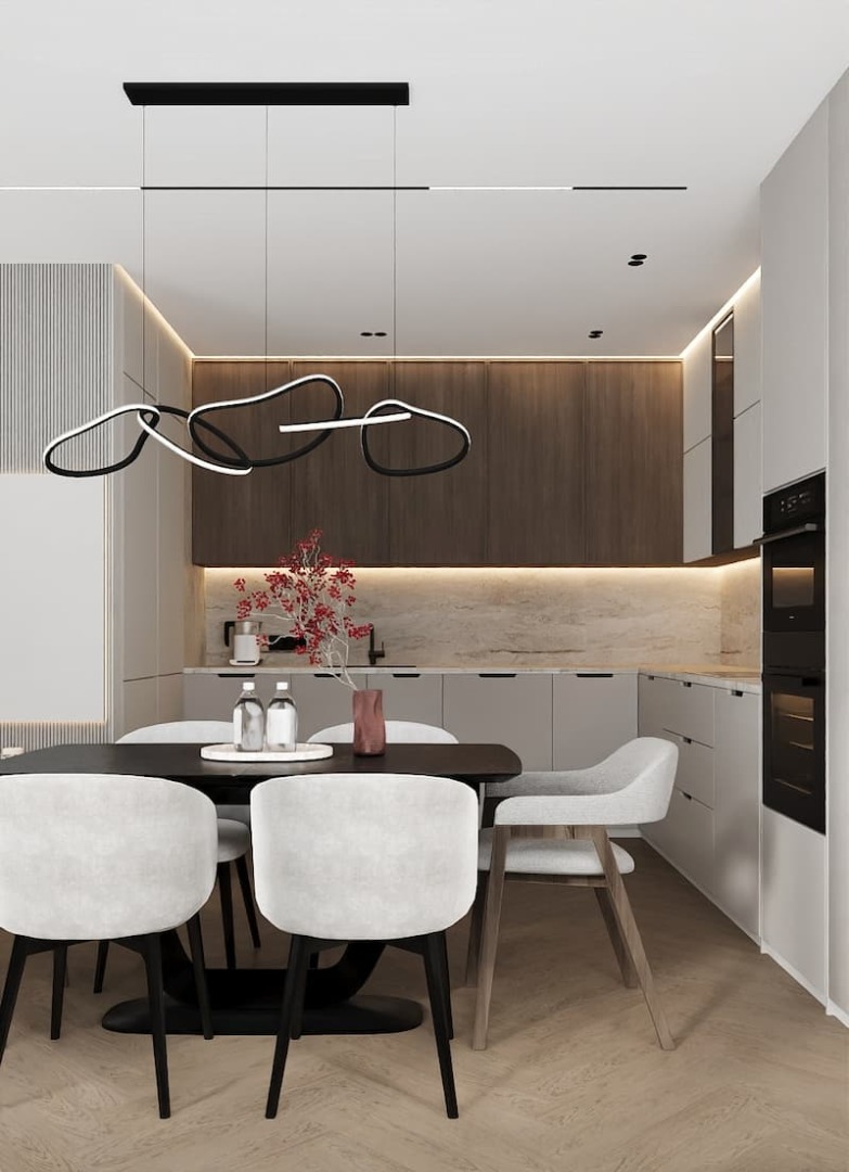 Ремонт четырехкомнатной квартиры в ЖК 