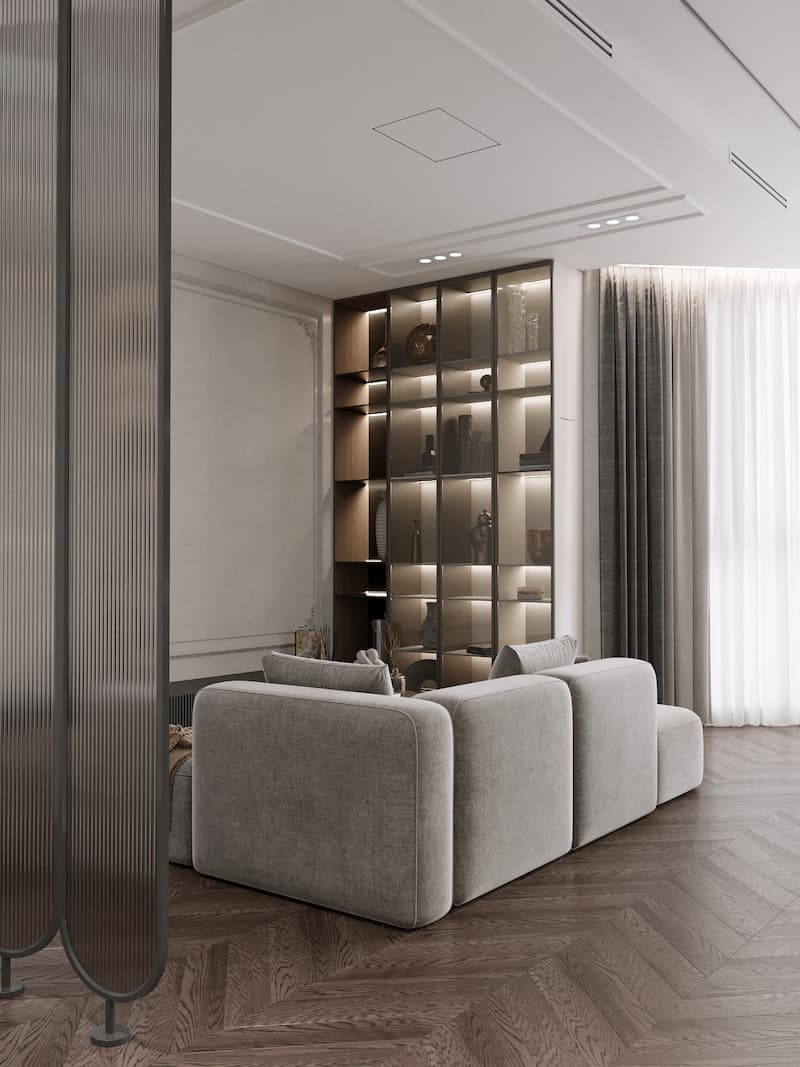 Ремонт трехкомнатных квартиры в ЖК 