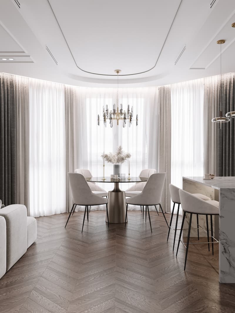 Ремонт трехкомнатных квартиры в ЖК 