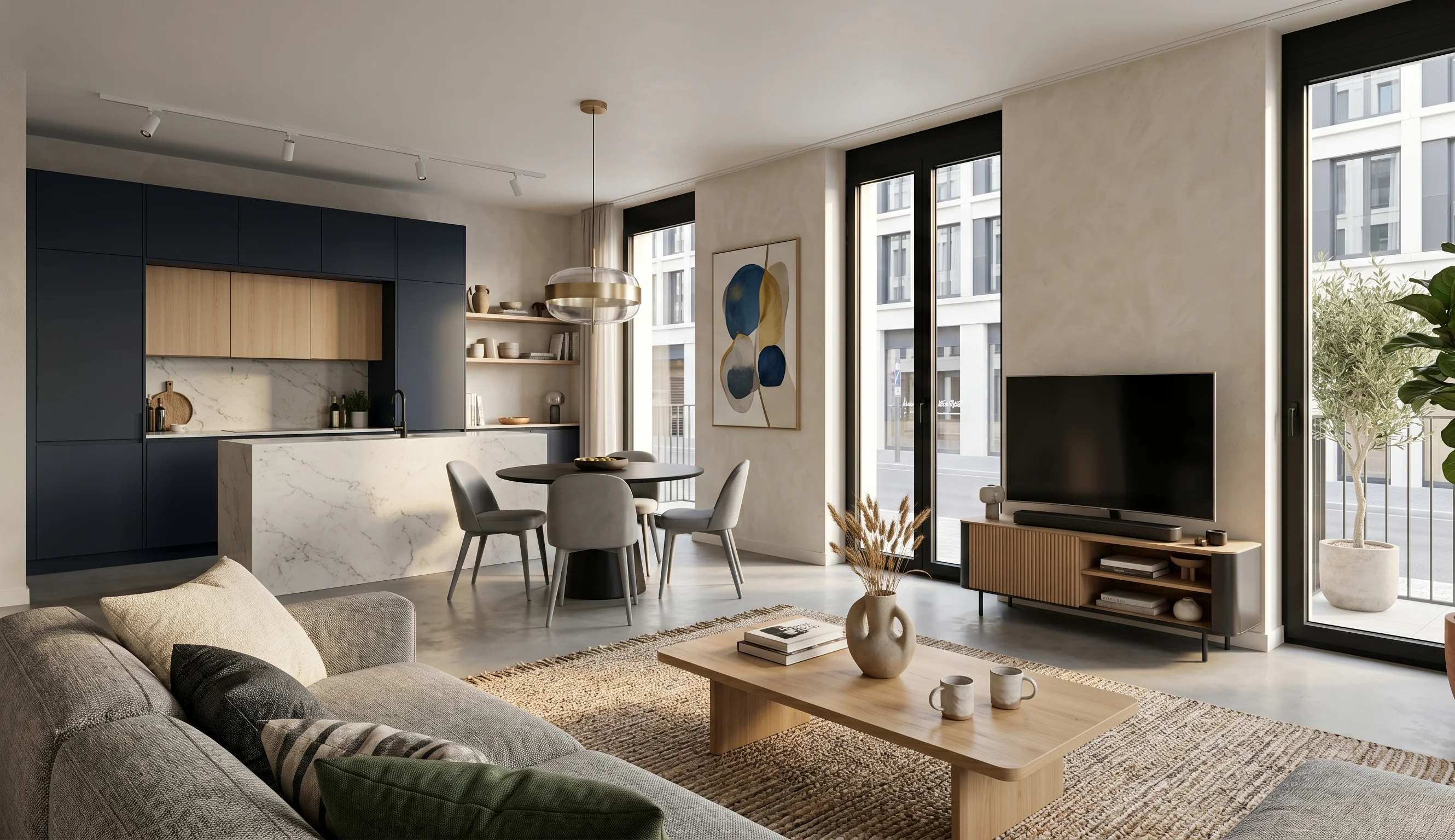 С чем сочетать современный стиль?