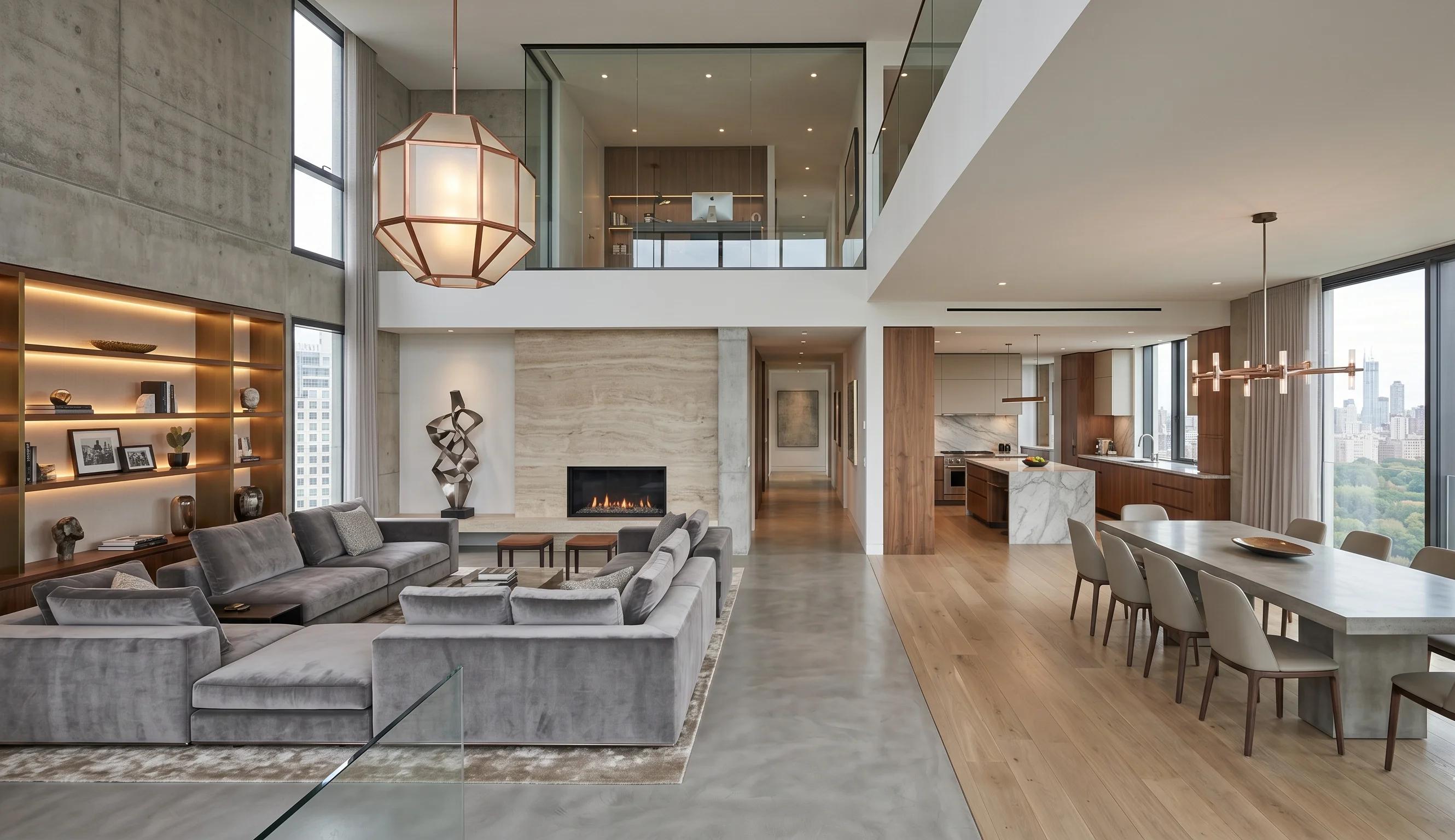 Отделочные материалы: от бетона до мягкого шпона